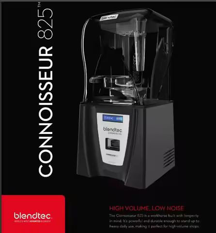 Brandei Blendtec CONNOISSEUR 825 High-speed mixer with soundproof cover Shredder