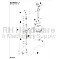 [Ready Stock] Spare Parts Matabi Berry 7 and Evolution 7 5L Pressure Sprayer