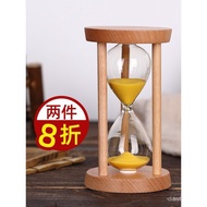 Time Hourglass Timer Children's Shock-resistant Learning 5/20/30 Minutes 3 Half Hour Timer Glitter F