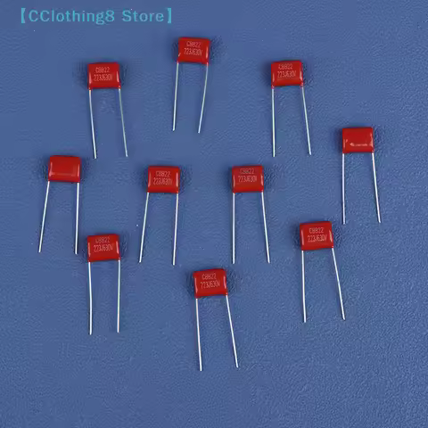 10Pcs Pro 223J 630V 22NF 0.022UF Capacitors Metallized Polypropylene Guitar Cap CBB Film Caps For El