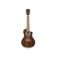 LANIKAI Electric Concert Ukulele FB-CETC Figured Bocote Thin Body Concert with A/E