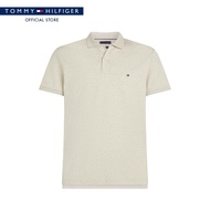 Tommy Hilfiger เสื้อโปโล ผู้ชาย รุ่น MW0MW39994 HGF - สีเบจ ทรง Regular