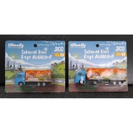 Set 2 Buah Lori Wheelly Lorry Eco Truck Raya AidilFitri 2025 (1 Prime Mover & 1 Box Truck)