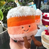 Birthday Gift 25th Anniversary Limited Orange Cake Plush Toy with Anti-dust Bag Valentine's Day Gift