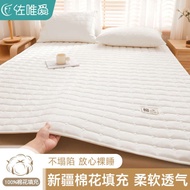 seahorse foldable mattress super single foldable mattress Cotton Mattress Cushion Household Bedroom Simmons Bed Cushion 1.8 Meters Thin Bed Cushion Mattress Foldable Cushion