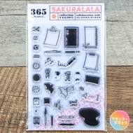 [Sakuralala] Japanese Crystal Seal 365 Series Campus Stationery
