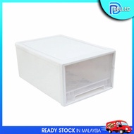 DELLED 21L Multipurpose Wardrobe Clothes Underwear Storage Box Stackable Drawer Storage Box