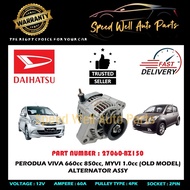 PERODUA VIVA 1.0cc, MYVI 1.0cc ALTERNATOR ASSEMBLY (27060-BZ150)