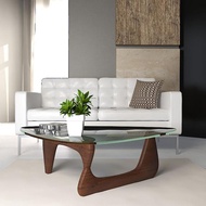Meja Tamu Minimalis Kaca / CoffeTable / Meja Tamu Kayu Jati Kaca