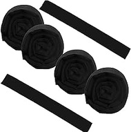 Water Barrier for Flooding 5 FT x 7.8 Inch Absorbent Flood Barriers Home Sandless Sand Bags Reusable