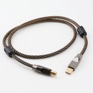 川木M01 進口佳耐美 發燒usb線 A-B 電腦解碼器連接線 聲卡方口