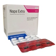 READY STOCK....NAPA EXTRA (500+65=565MG), 10×10=100 TABLETS, BEXIMCO.