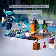 minecraft toy lego minecraft Minecraft 21274 Battle of the World Cycle Guard Boys Girls Educational 