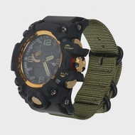 Dây Đeo Đồng Hồ Nylon Phong Cách NATO Dành Cho Nam Tương Thích Với Casio G-SHOCK Big Mud King GWG-10