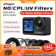 【NEW】aMagisn DJI Osmo Action 5Pro/4 Waterproof Filter ND Dimming UV Lens Accessories Suitable for DJ