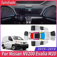 For Nissan NV200 Evalia M20 2010~2018 2012 Heat Insulation Sun Protection Sunshade Windshield Visor 