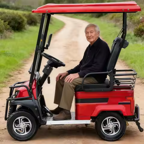 Fashion Classic China MMC 2 4 6 8 Seats 48V/60/72V 4000/5000/7500W Aluminum Alloy Electric Golf Cart