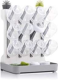 Hranio Baby Bottle Drying Rack Baby Bottle Organizer Drying Rack Space Saving Foldable Dish Can Dry 