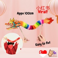 [SG Seller] Roaring Dragon Toy Puppet 2024 Children DIY Toy