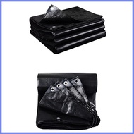 ✼ ◸ tolda trapal rain cover makapal size 6ft x9ft/12ftx19ft black tarpaulin trapal waterproof lona