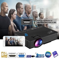 2018 UNIC UC46+ HD 1080P Wifi Home Theater Projector Multi-screen for Android/IOS USB