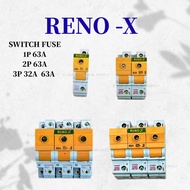 Switch Fuse 1P / 2P / 3P 32A 63A – Electrical Protection Isolator Cutout Switch
