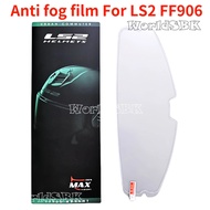 ff906 Anti fog film for LS2 FF906 Advant Flip Up Full Face Helmets Helmet Visor inserts Clear Anti-f