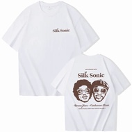 Bruno Mars Silk Sonic T-Shirt Bruno Mars Fan Gift Bruno Mars Music Merch Unisex T-Shirts
