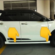 Raize bodykit on right and left sides