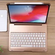 (包郵) 11” iPad Pro 11寸 機殻 機套 鍵盤 超薄(~10mm) wireless keyboard smart case 變 MacBook 買兩件95折 rose gold 可磁吸原廠apple pencil  [k11RT]
