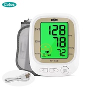 Cofoe Upper Arm Blood Pressure Meter Digital BP Smart Sphygmomano meter Heart Rate Tracker High Accu
