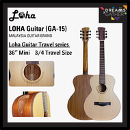 LOHA Guitar (GA-15)-Acoustic Guitar 36''