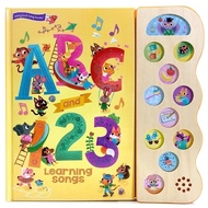 Cottage Door Press - 11 Button Song Books: Early Bird Song, Abc & 123 Learning Songs