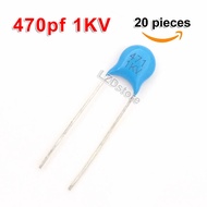 20pcs High Voltage Ceramic Capacitor 330pF 331 331K 331J 47 47pF 47J 47K 470pF 471 471K 471J 1KV 100