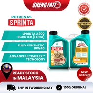 PETRONAS A900 10W-40SL (SCOOTER) Fully Synthetic Minyak Hitam Yamaha Honda Ducati Superbike 100% Ori