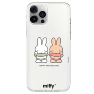 HI-SHIELD Stylish เคสใสกันกระแทก iPhone รุ่น Miffy024 [เคส iPhone17iPhone16iPhone15iPhone14iPhone13i