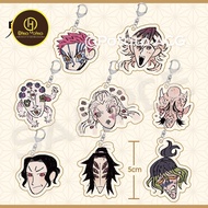 Demon Slayer Anime Keychain Giyuutarou Daki Kokushibo Douma Acrylic KeyChain Man Design_DH