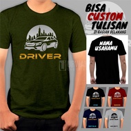 Driver driver driver T-shirt Cotton Combed