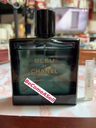 Chanel blue de parfum 分裝男仕香水