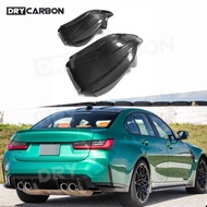 On sale Dry Carbon Fiber Seat Back Cover Interior Seat Backrest Decoration Panel Cover For BMW G80 M