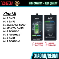 Ready Stock DEJI Battery High Capacity XiaoMi BM22/BM32/BM37/BM3B/BM3D/BM3E/BM3L/BM3M