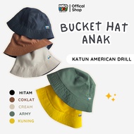 Hlo KIDZ - Plain Bucket Hat for Toddlers and Baby Boys / Girls