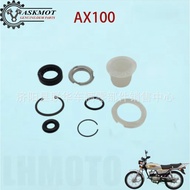 Suitable for AX100 Motorcycle Front Shock Absorption Repair Kit Oil Seal Circlip Anti-dust Jacket Ru