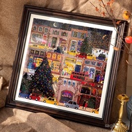 European Style*Picture Frame Puzzle Mounting Christmas Square Retro Frame Factory Direct Sale Photo 