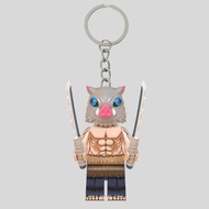 GANTUNGAN Inosuke LEGO Keychain | LEGO Inosuke Keychain | Demon Slayer Series