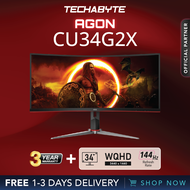 AOC CU34G2X | 34" WQHD |144hz  Adaptive Sync | Curved Gaming Monitor