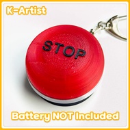Korean Bus Stop Bell Design Clicker Keychain | K-Artist
