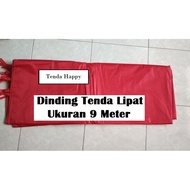 Terpal Dinding Tenda 9 Meter Untuk Tenda Lipat 3x3