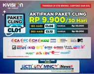 Paket Cling K-VISION MNC GROUP TV LOKAL