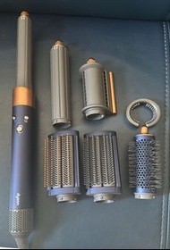 [加拿大版 交換 港版 可售] Dyson Airwrap Complete 智能吹風造型器 多功能造型器 長形髮卷版 普魯士藍色 HS05